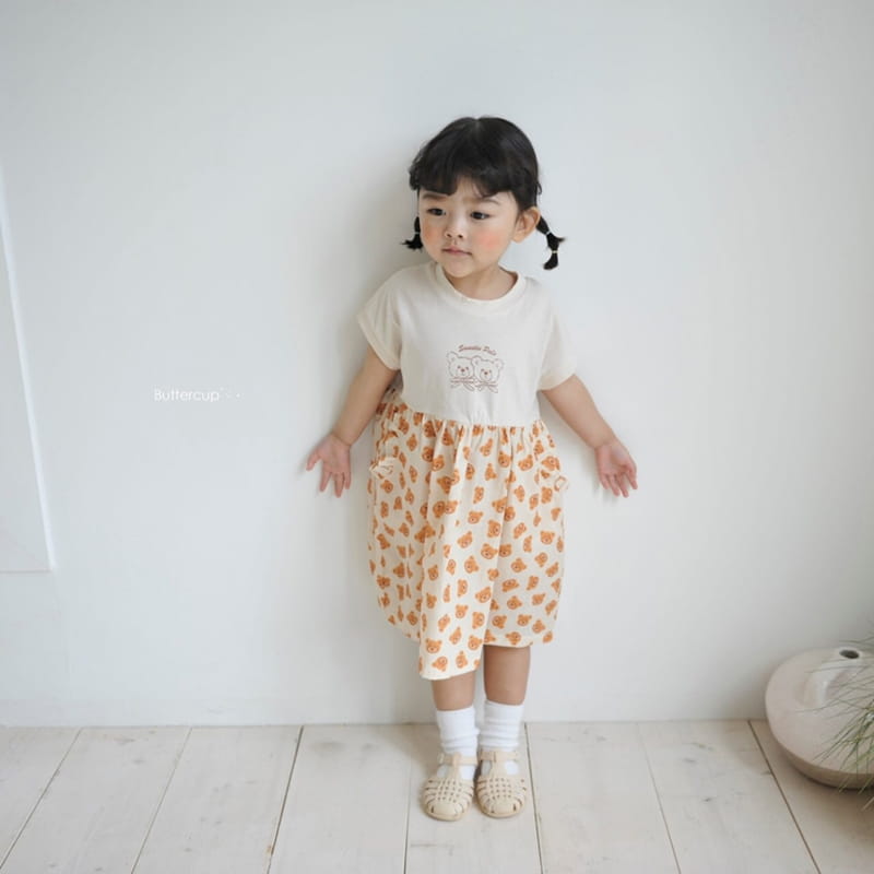 BUTTERCUP - Korean Children Fashion - #Kfashion4kids - Sweety One One-piece