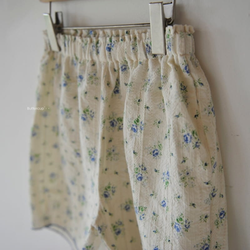 BUTTERCUP - Korean Children Fashion - #Kfashion4kids - Cotton Jacquard  Flower Shorts - 3