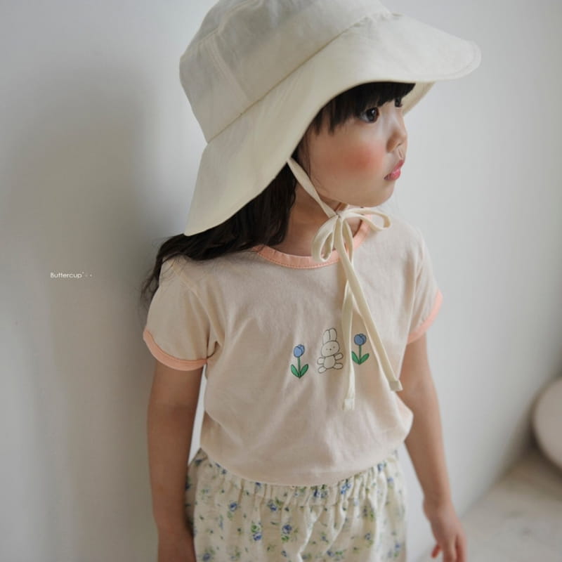 BUTTERCUP - Korean Children Fashion - #Kfashion4kids - Tulip Rabbit Tee