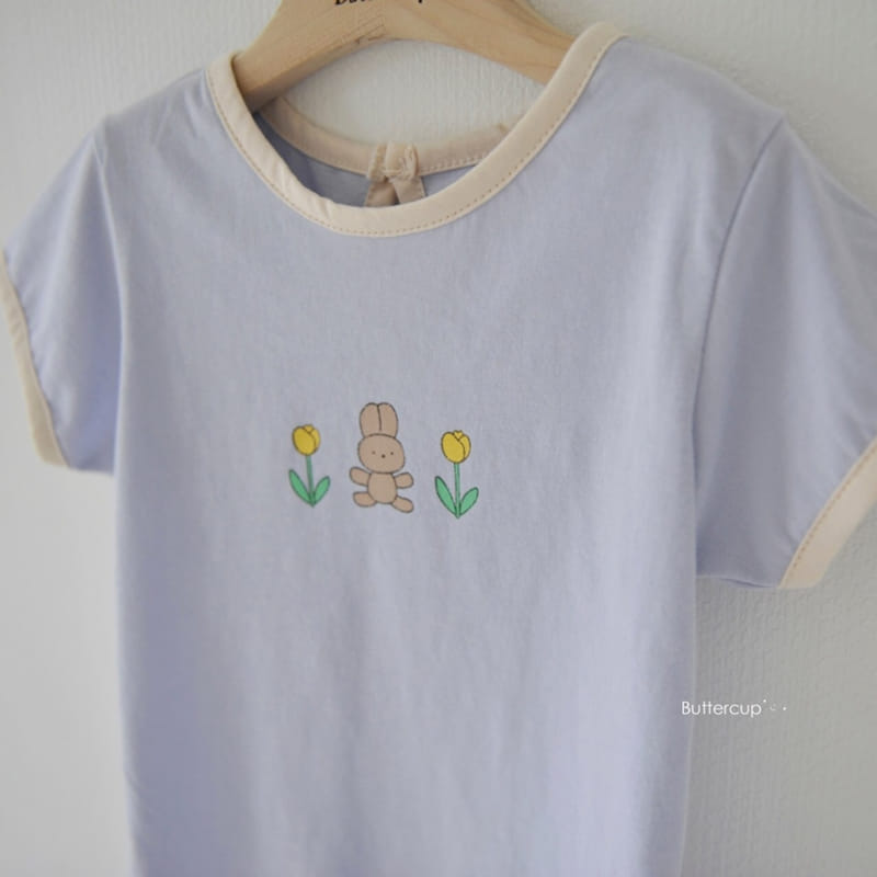 BUTTERCUP - Korean Children Fashion - #Kfashion4kids - Tulip Rabbit Tee - 10