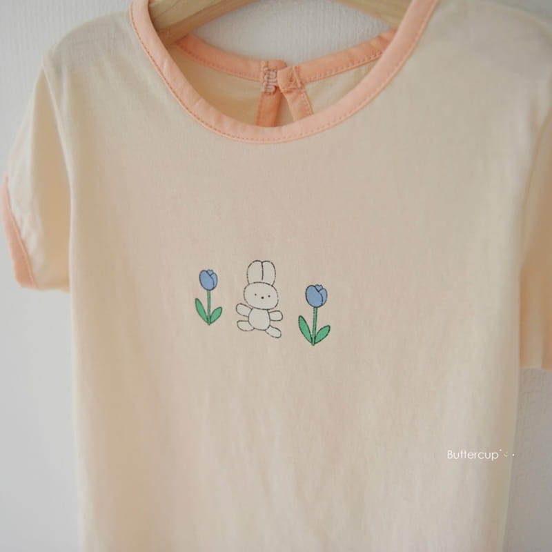 BUTTERCUP - Korean Children Fashion - #Kfashion4kids - Tulip Rabbit Tee - 2