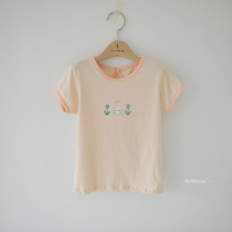 BUTTERCUP - Korean Children Fashion - #Kfashion4kids - Tulip Rabbit Tee - 6
