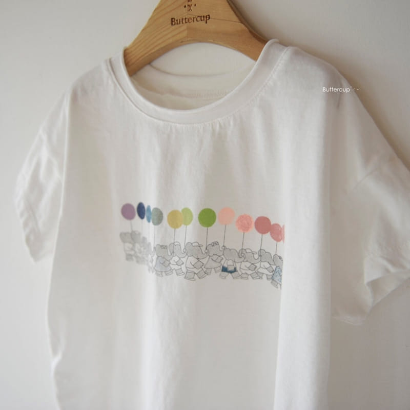 BUTTERCUP - Korean Children Fashion - #Kfashion4kids - Rainbow Elly Tee - 8