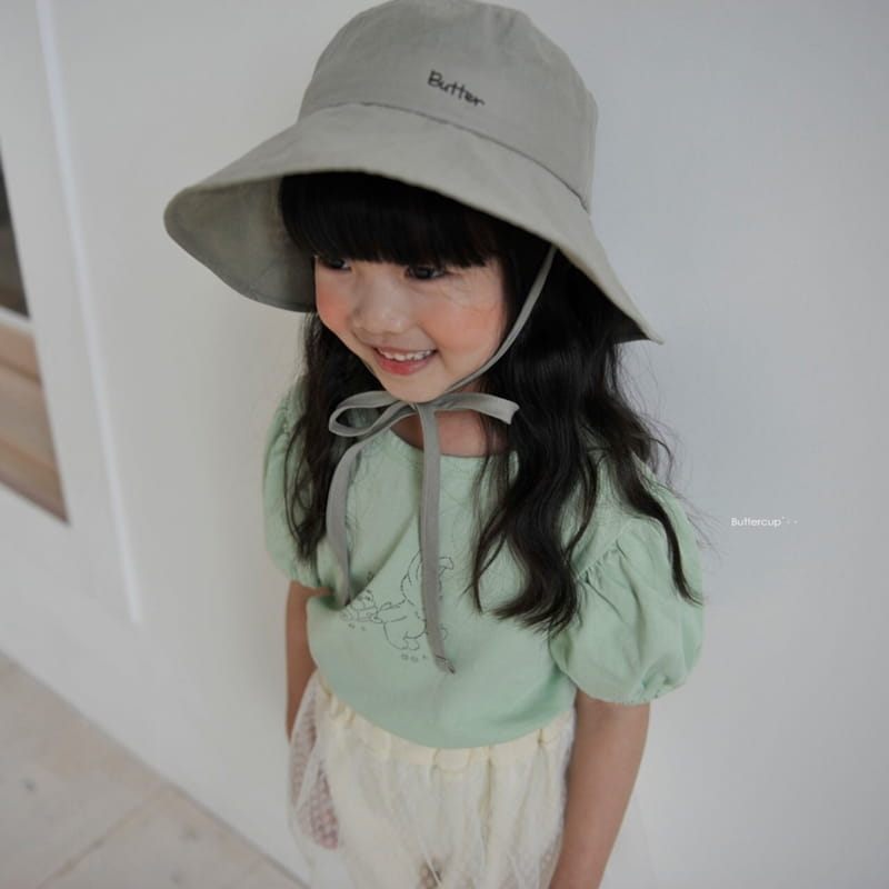 BUTTERCUP - Korean Children Fashion - #Kfashion4kids - Butter Sun Hat
