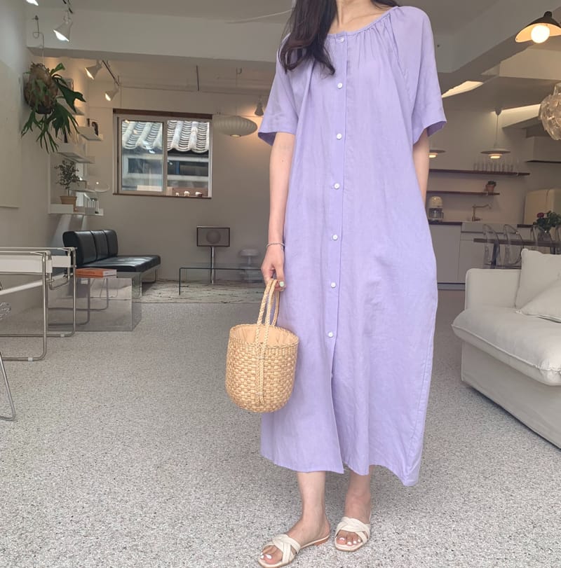 BY RINU - Korean Children Fashion - #Kfashion4kids - Lilac One-piece - 3