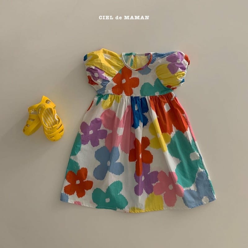 CIEL DE MAMAN - Korean Children Fashion - #Kfashion4kids - Love Stella One-piece
