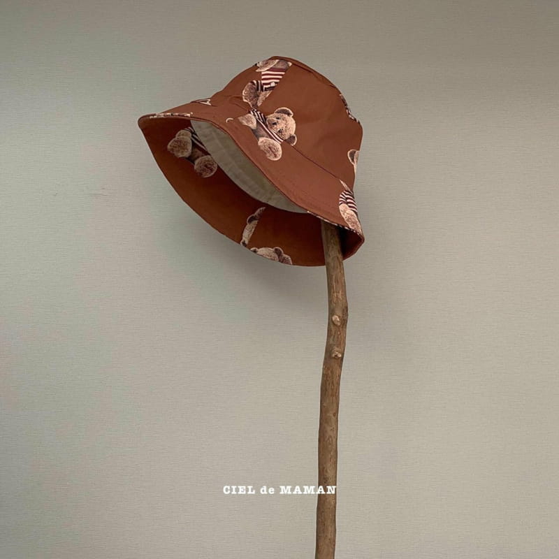 CIEL DE MAMAN - Korean Children Fashion - #Kfashion4kids - Bear Bucket Hat - 10