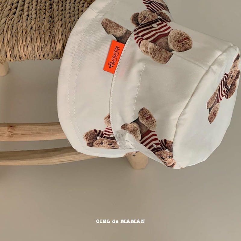 CIEL DE MAMAN - Korean Children Fashion - #Kfashion4kids - Bear Bucket Hat - 6