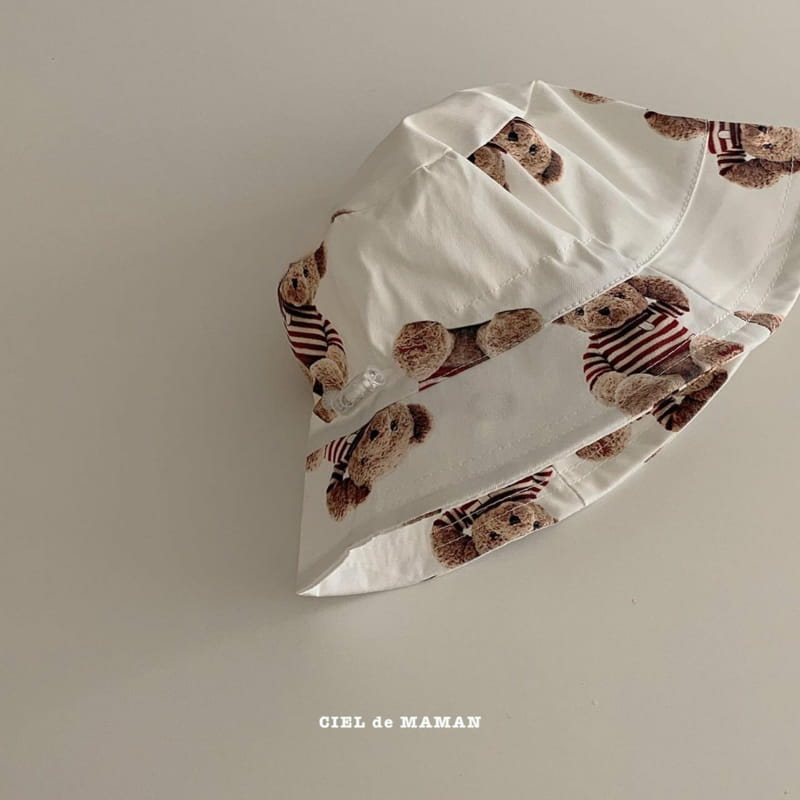 CIEL DE MAMAN - Korean Children Fashion - #Kfashion4kids - Bear Bucket Hat - 7