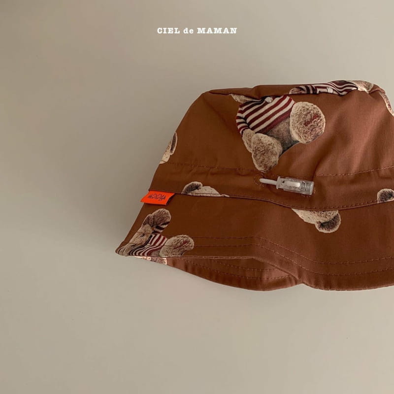 CIEL DE MAMAN - Korean Children Fashion - #Kfashion4kids - Bear Bucket Hat - 9