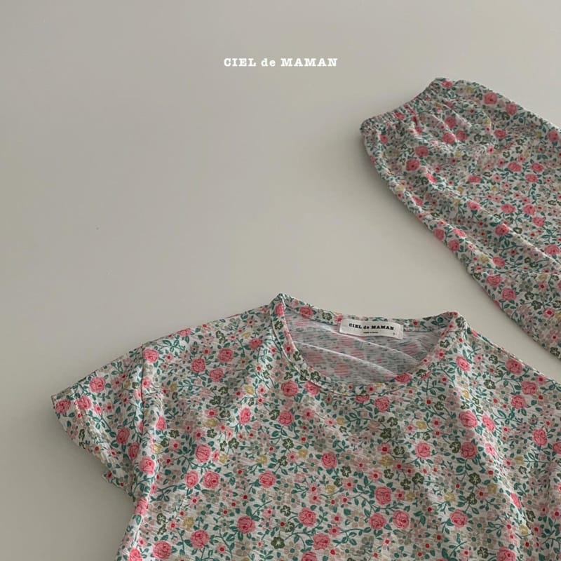 CIEL DE MAMAN - Korean Children Fashion - #Kfashion4kids - Softly Top Bottom Set - 5