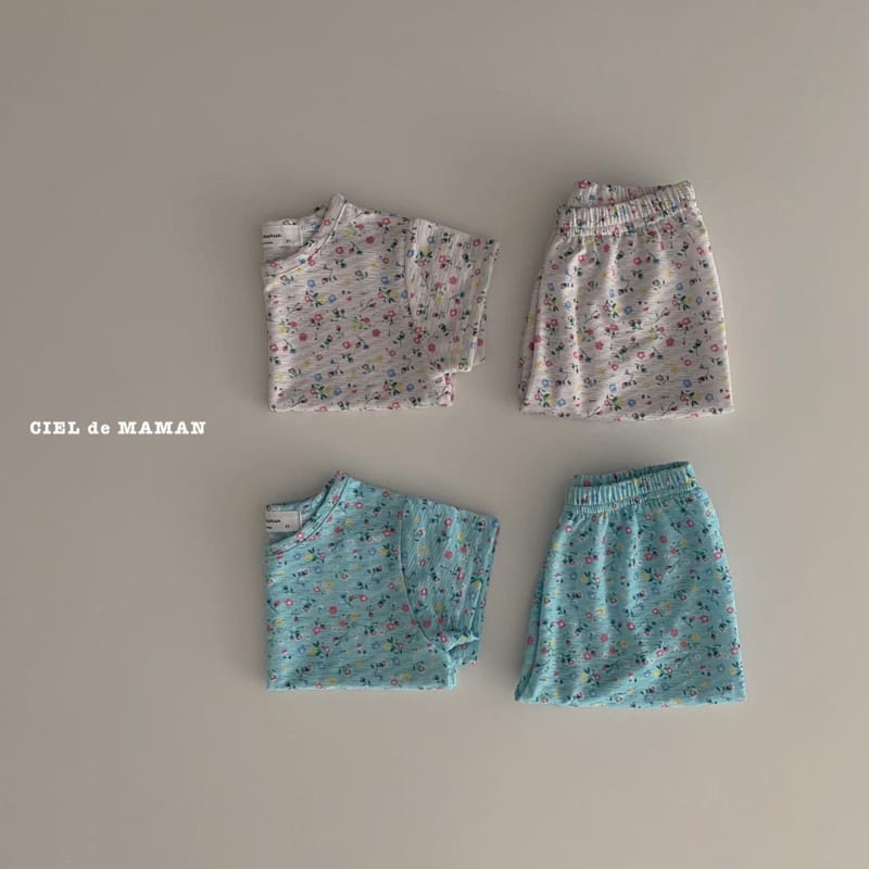 CIEL DE MAMAN - Korean Children Fashion - #Kfashion4kids - Bebe Soflty Top Bottom Set