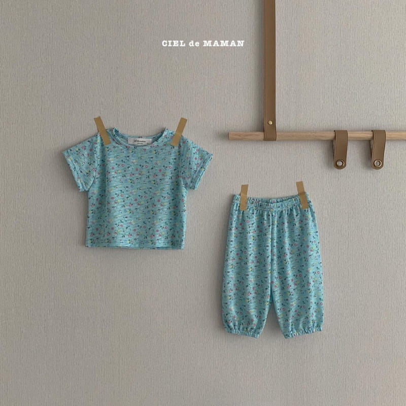 CIEL DE MAMAN - Korean Children Fashion - #Kfashion4kids - Bebe Soflty Top Bottom Set - 3