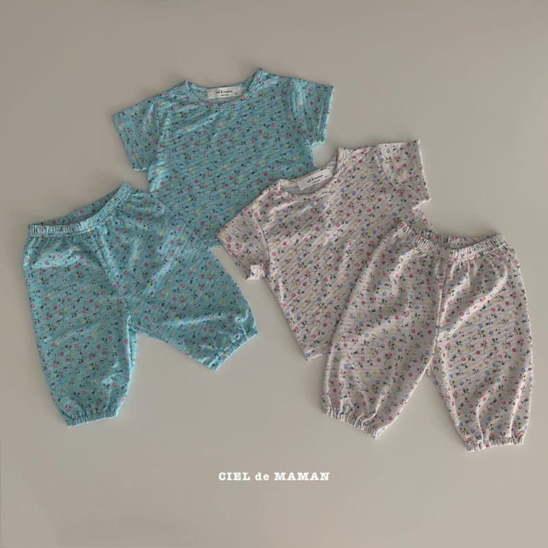 CIEL DE MAMAN - Korean Children Fashion - #Kfashion4kids - Bebe Soflty Top Bottom Set - 5