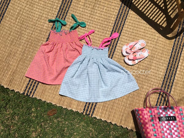 CONCOCTER - Korean Children Fashion - #Kfashion4kids - Smocking Color One-piece - 11