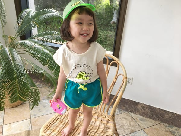 CONCOCTER - Korean Children Fashion - #Kfashion4kids - Sha Sha Sha Beach Shorts - 2