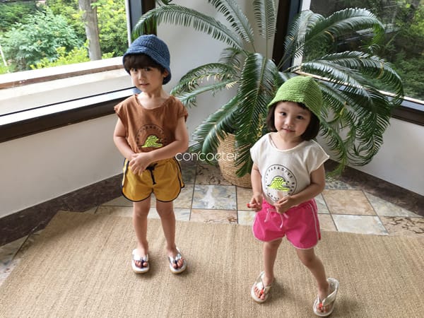 CONCOCTER - Korean Children Fashion - #Kfashion4kids - Sha Sha Sha Beach Shorts - 4