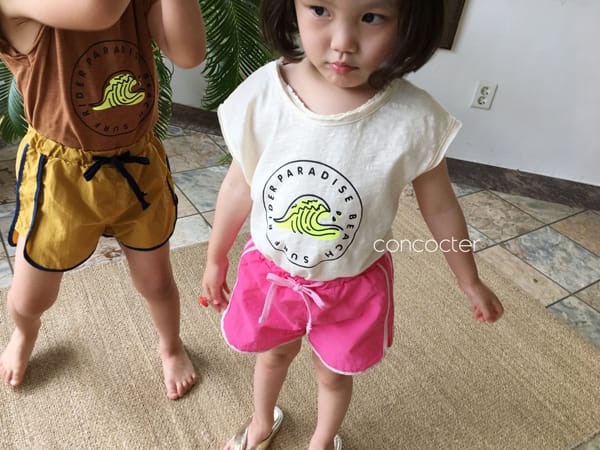 CONCOCTER - Korean Children Fashion - #Kfashion4kids - Sha Sha Sha Beach Shorts - 5