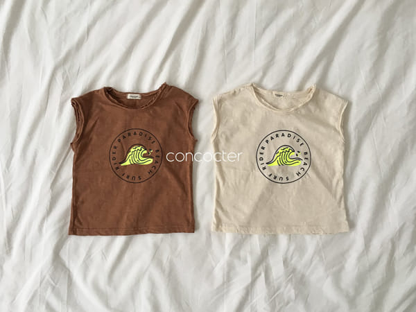 CONCOCTER - Korean Children Fashion - #Kfashion4kids - Paradise Cutting Sleeveless - 11