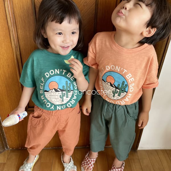 CONCOCTER - Korean Children Fashion - #Kfashion4kids - Cactus Tee