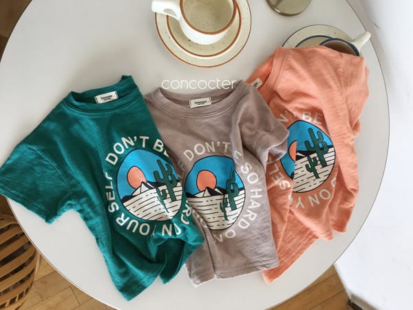 CONCOCTER - Korean Children Fashion - #Kfashion4kids - Cactus Tee - 2