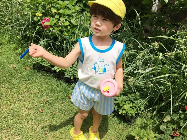 CONCOCTER - Korean Children Fashion - #Kfashion4kids - Fresh Day Top Bottom Set - 6