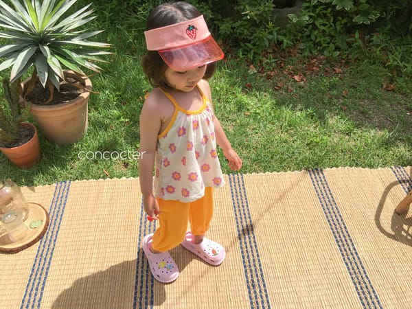 CONCOCTER - Korean Children Fashion - #Kfashion4kids - Circle Flower Sleeveless - 6