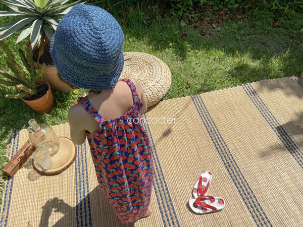 CONCOCTER - Korean Children Fashion - #Kfashion4kids - Cherry Cherry One-piece - 7