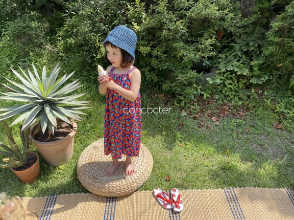 CONCOCTER - Korean Children Fashion - #Kfashion4kids - Cherry Cherry One-piece - 9