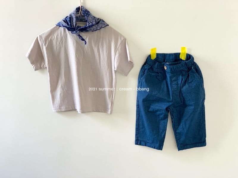 CREAM BBANG - Korean Children Fashion - #Kfashion4kids - Pan Cake Single Tee - 11