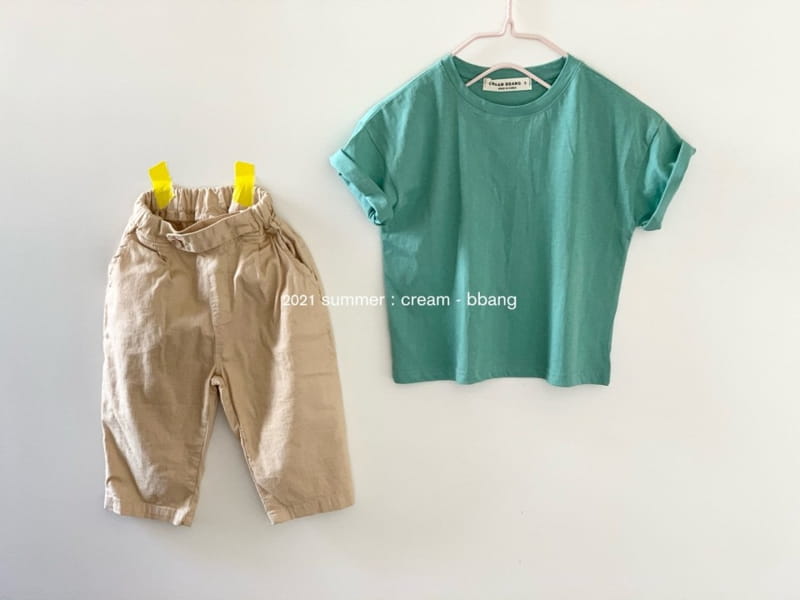 CREAM BBANG - Korean Children Fashion - #Kfashion4kids - Pan Cake Single Tee - 12
