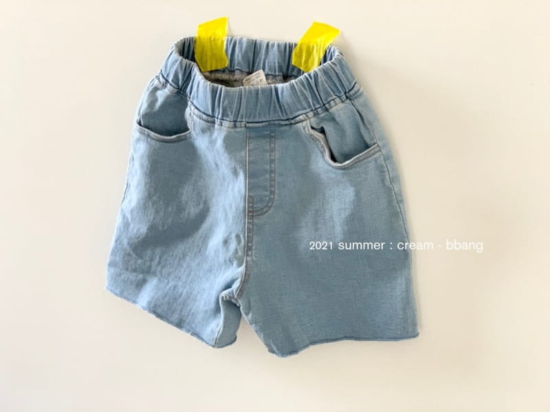 CREAM BBANG - Korean Children Fashion - #Kfashion4kids - Ice Denim Shorts - 12