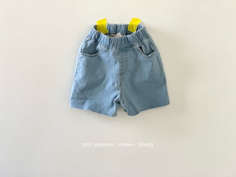 CREAM BBANG - Korean Children Fashion - #Kfashion4kids - Ice Denim Shorts - 2