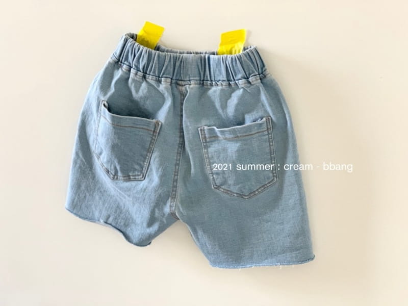 CREAM BBANG - Korean Children Fashion - #Kfashion4kids - Ice Denim Shorts - 3