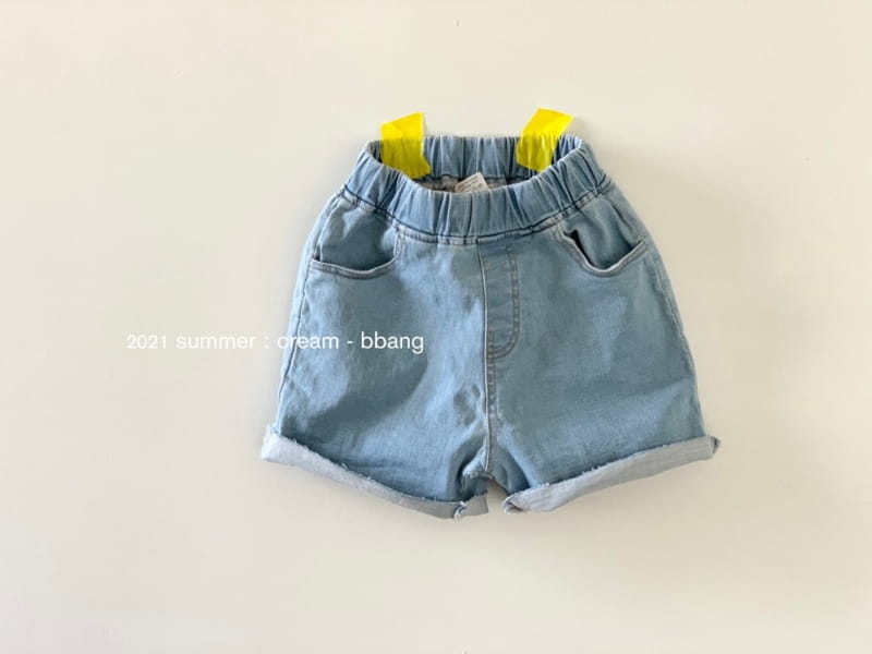 CREAM BBANG - Korean Children Fashion - #Kfashion4kids - Ice Denim Shorts - 4