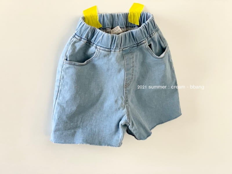 CREAM BBANG - Korean Children Fashion - #Kfashion4kids - Ice Denim Shorts - 9