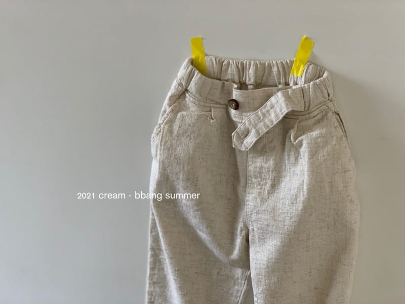 CREAM BBANG - Korean Children Fashion - #Kfashion4kids - System Line Pants - 10