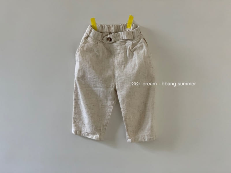 CREAM BBANG - Korean Children Fashion - #Kfashion4kids - System Line Pants - 9