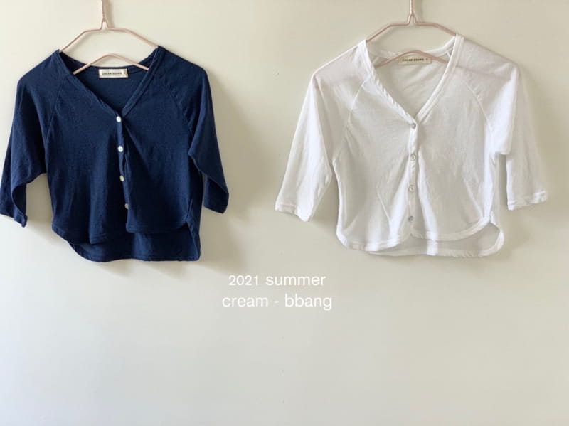 CREAM BBANG - Korean Children Fashion - #Kfashion4kids - Cool Summer Cardigan