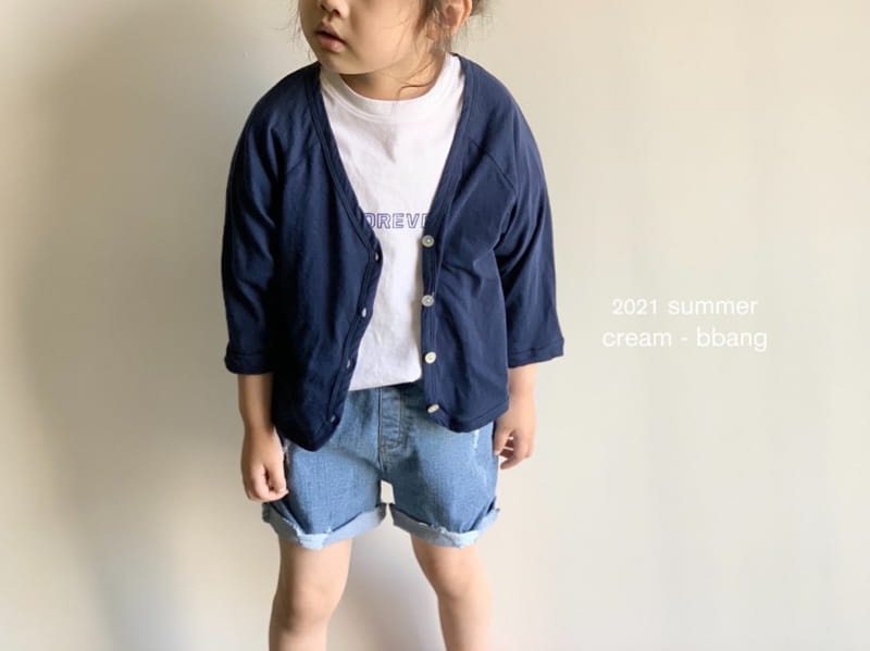 CREAM BBANG - Korean Children Fashion - #Kfashion4kids - Forever Front Back Paint Tee - 9