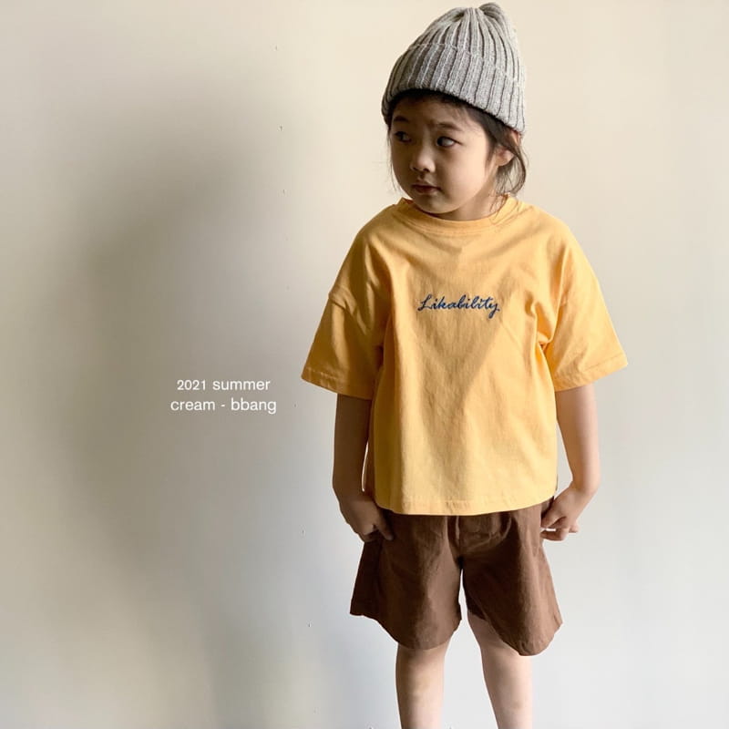 CREAM BBANG - Korean Children Fashion - #Kfashion4kids - Like Car Embroidery Tee - 10