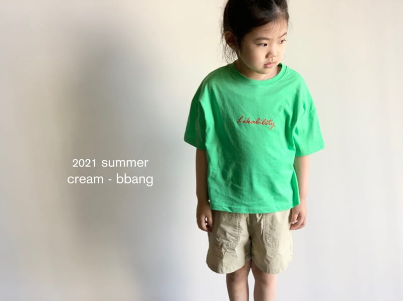 CREAM BBANG - Korean Children Fashion - #Kfashion4kids - Like Car Embroidery Tee - 12