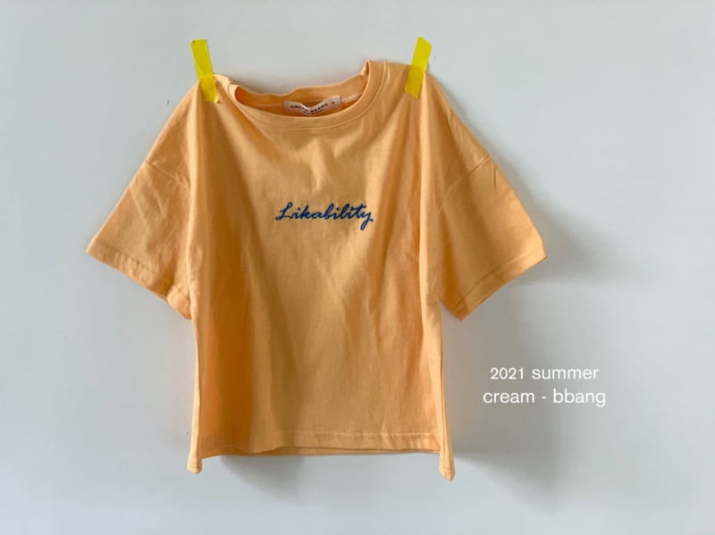 CREAM BBANG - Korean Children Fashion - #Kfashion4kids - Like Car Embroidery Tee - 3