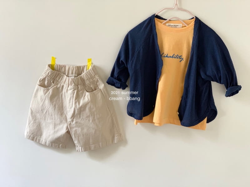 CREAM BBANG - Korean Children Fashion - #Kfashion4kids - Like Car Embroidery Tee - 6