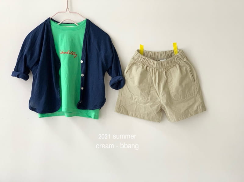 CREAM BBANG - Korean Children Fashion - #Kfashion4kids - Like Car Embroidery Tee - 8