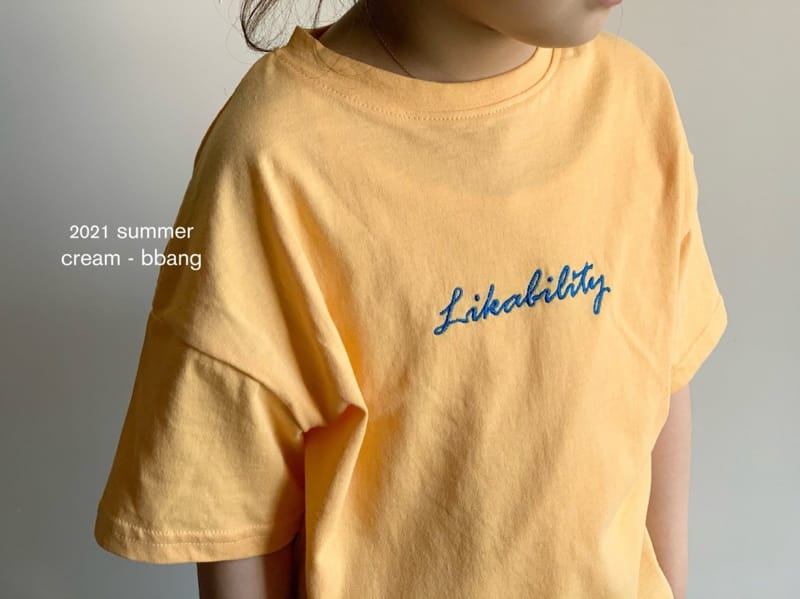 CREAM BBANG - Korean Children Fashion - #Kfashion4kids - Like Car Embroidery Tee - 9