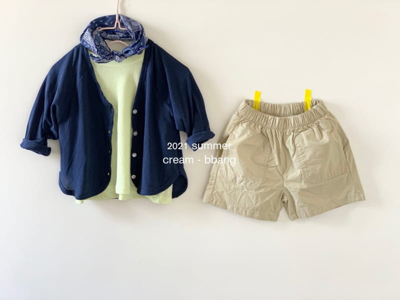 CREAM BBANG - Korean Children Fashion - #Kfashion4kids - Cool Simple Tee - 10