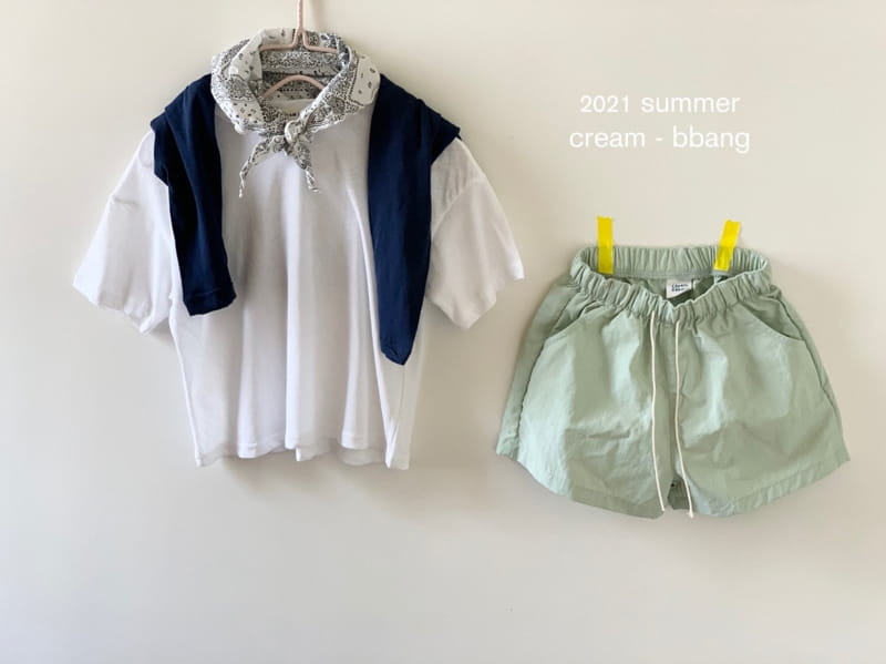 CREAM BBANG - Korean Children Fashion - #Kfashion4kids - Cool Simple Tee - 12