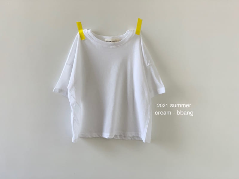 CREAM BBANG - Korean Children Fashion - #Kfashion4kids - Cool Simple Tee - 4