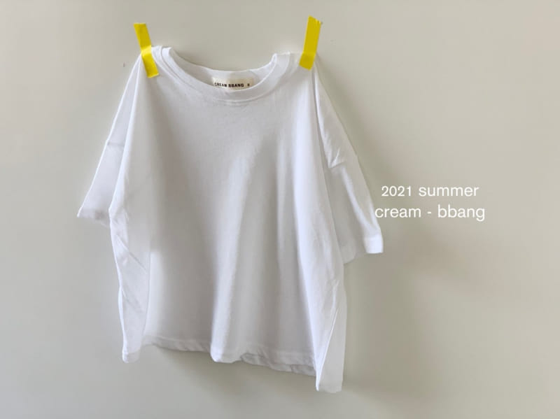 CREAM BBANG - Korean Children Fashion - #Kfashion4kids - Cool Simple Tee - 7